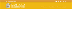 Desktop Screenshot of mustard.uk.net