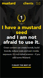 Mobile Screenshot of mustard.cz